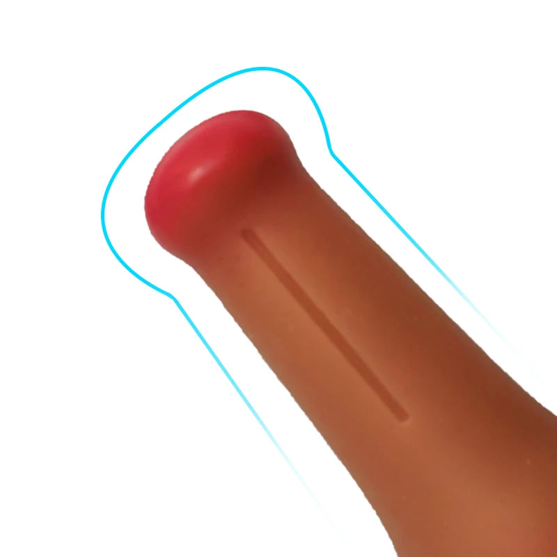 Gode anal en silicone Butt Plug - Fantasy Bowling Godes réalistes Strapon Sex Toy