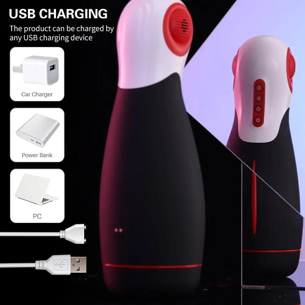 Masturbateur masculin - Sucer un airbag caressant des jouets sexuels masculins - Domlust