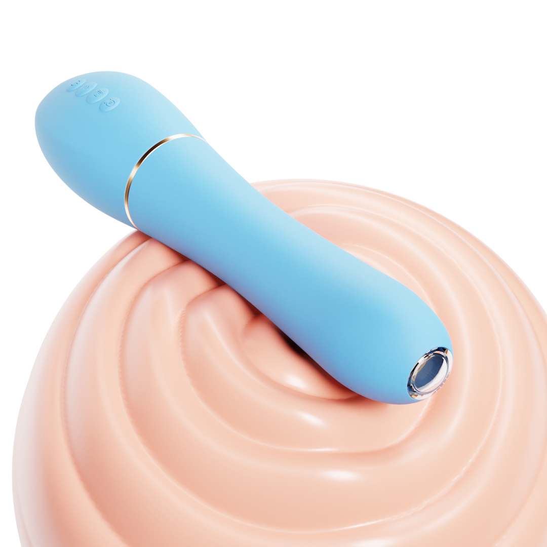 Endoskop-Vibrator, Sexspielzeug für Frauen – App-gesteuerter 3-in-1-Stoßdildo mit Vibration, Fantasie