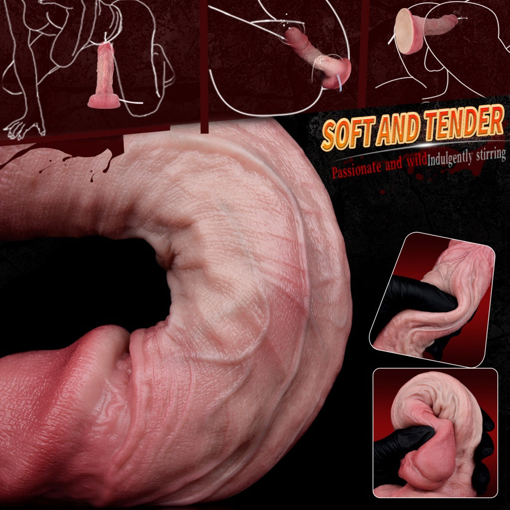 Squirt Realistic Dildo with Suction Cup - G-Spot Stimulation Pleasure Tool for Women