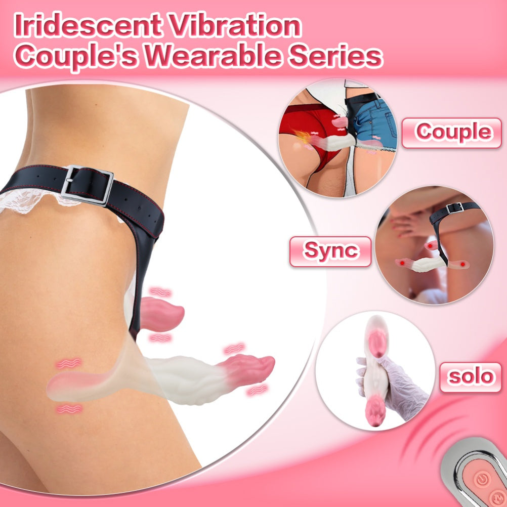 Monster Silicone Fantasy Tentacle Dildo - Lesbian Sex Strap-on Insertion Vibrator