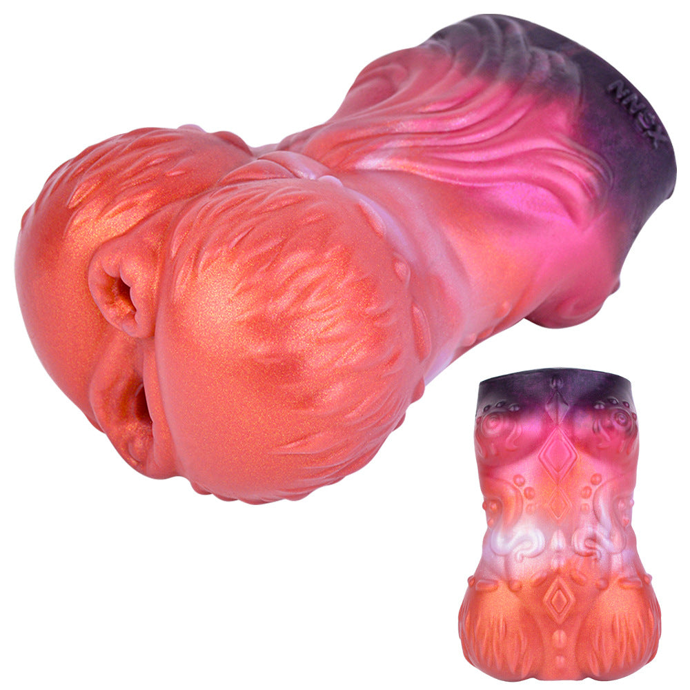 Realistic Pocket Masturbator Torso Sex Doll - Life Size Dual Pussy Sleeve Men Blowjob Toy