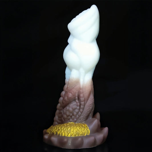Fantasy Knotted Dildos Butt Plug - Exotischer Hundedildo Monster Sex Silikon Anal Sex Spielzeug