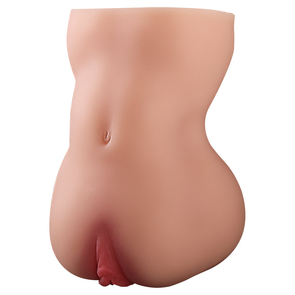 Jouet sexuel réaliste pour homme avec torse de chatte de poche - Masturbateur vaginal grandeur nature pour star du porno