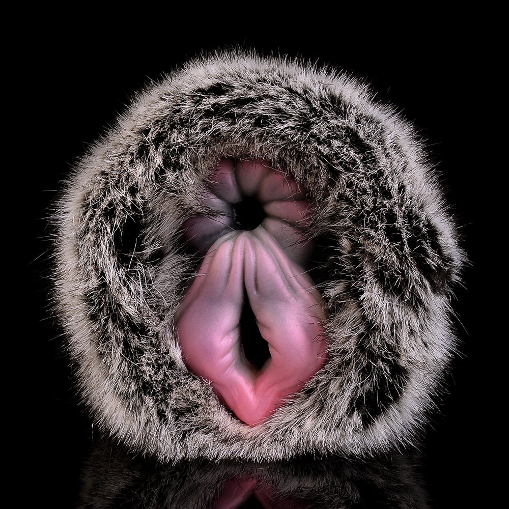 Lebensechter Bull Furry Sex Doll Männlicher Masturbator - Realistischer Tier-Taschenmuschi-Penis-Blowjob