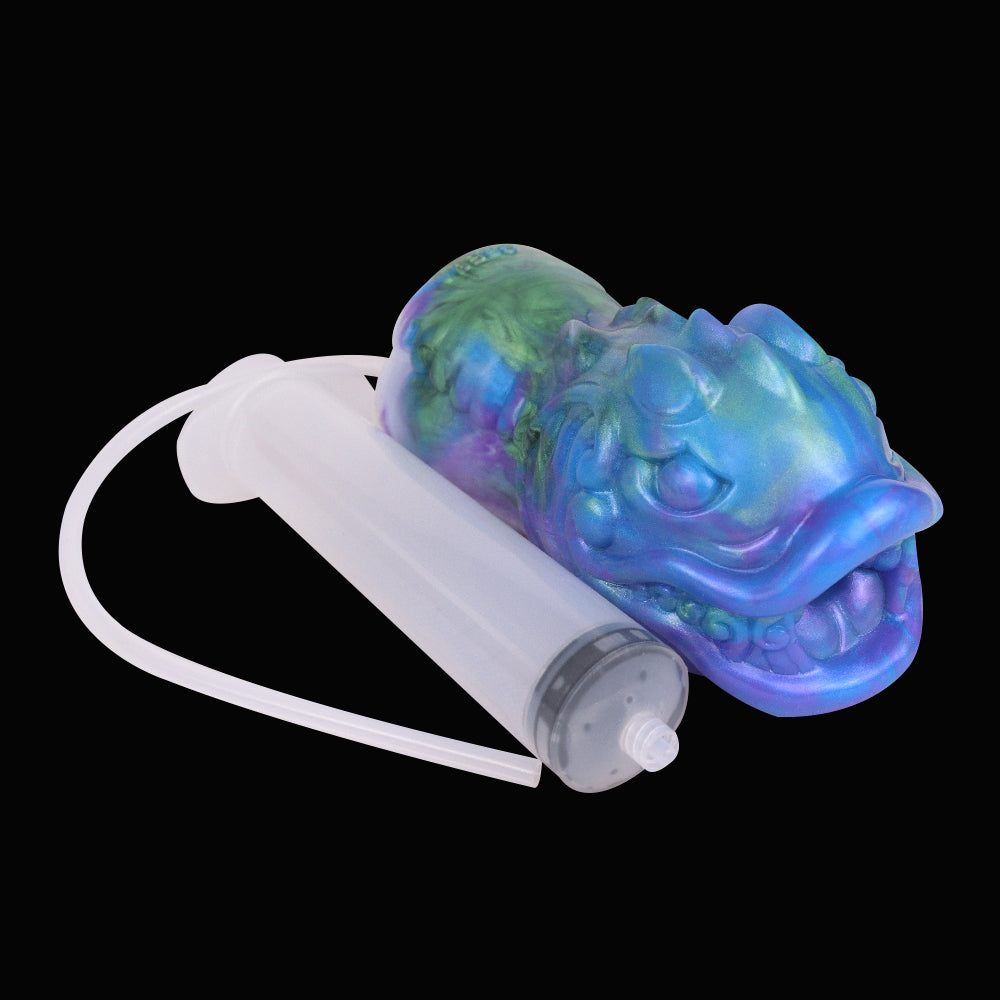 Spritzende Alien-Muschi-Masturbationstasse – Fantasie-Monster-Oralsex, Taschen-Männer-Blowjob
