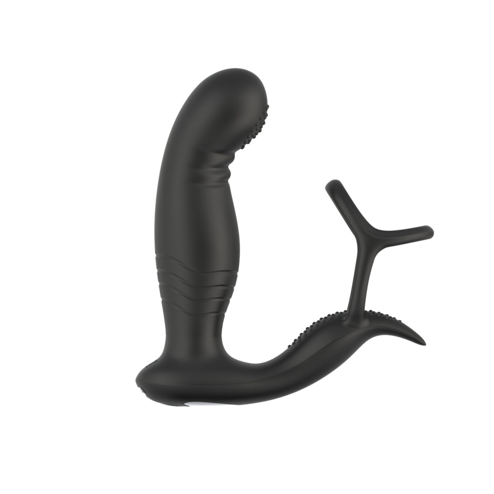Masseur de prostate à battement télécommandé - Anneau pénien vibrant Vibromasseur anal Jouets sexuels pour hommes