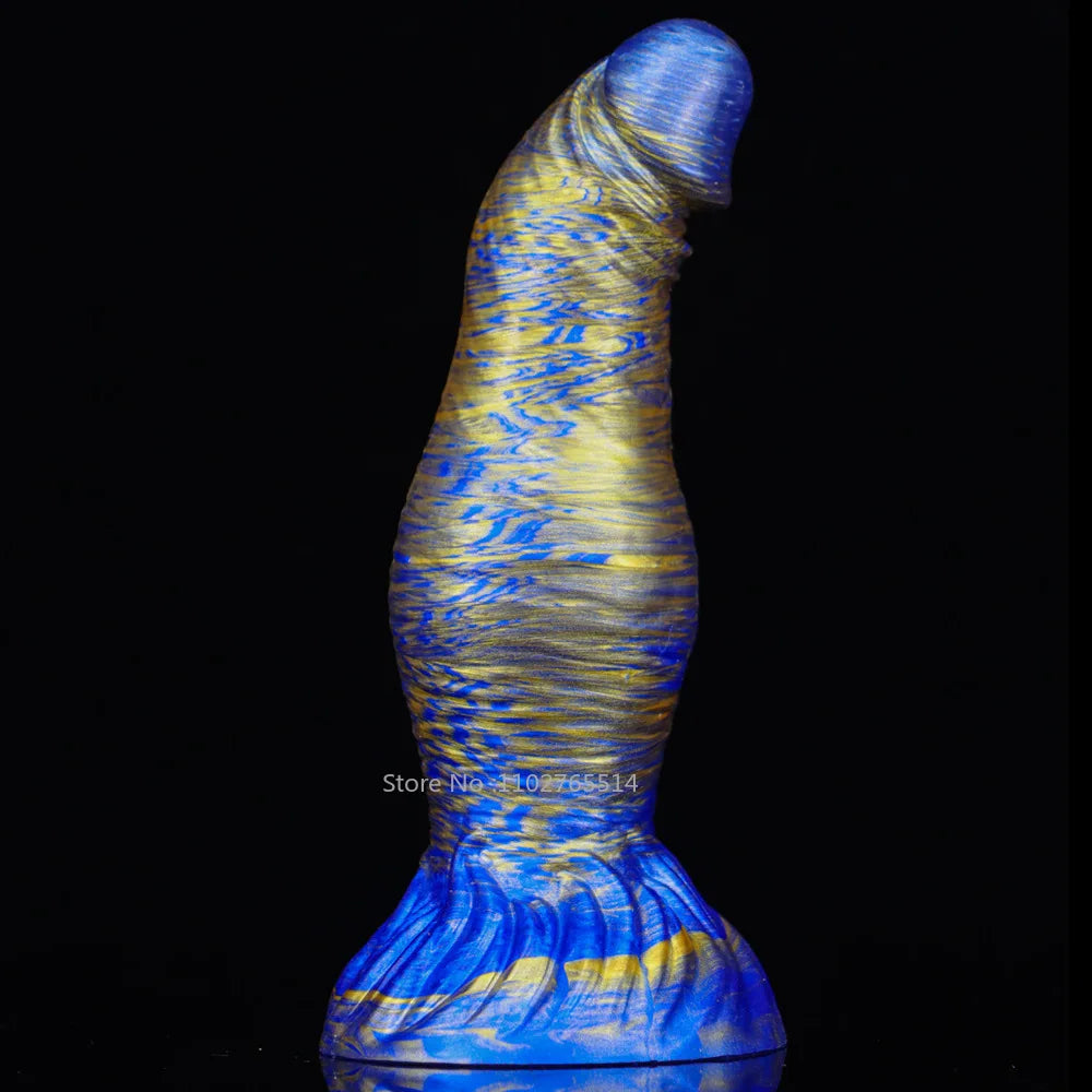 Exotischer Knoten-Analdildo-Buttplug – Realistischer Geoduck-Silikondildo, Sexspielzeug für Frauen