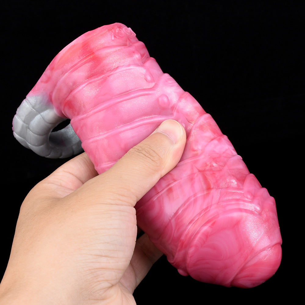 Drachen Penishülle Penisring Sexspielzeug für Männer - Silikon Monsterdildo Penisvergrößerer Sexshop