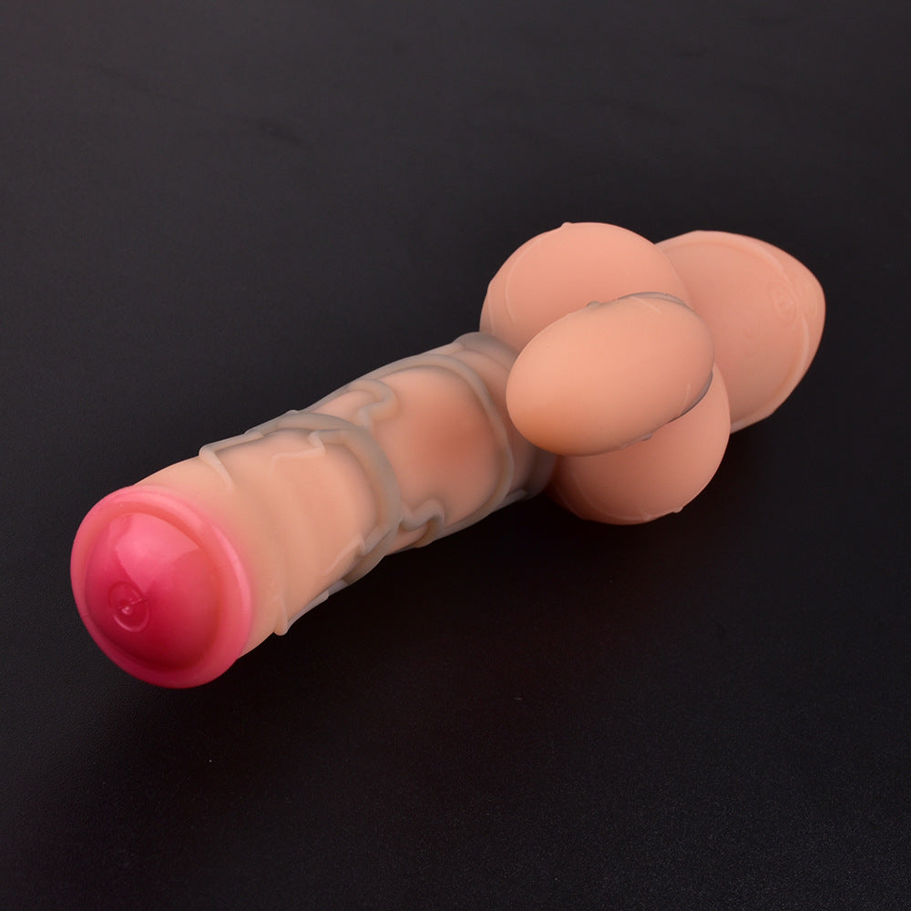 Vibrierender Analdildo, Klitorisvibrator, Prostatamassagegerät – Auto Heat Fantasy Monsterdildos, Sexspielzeug
