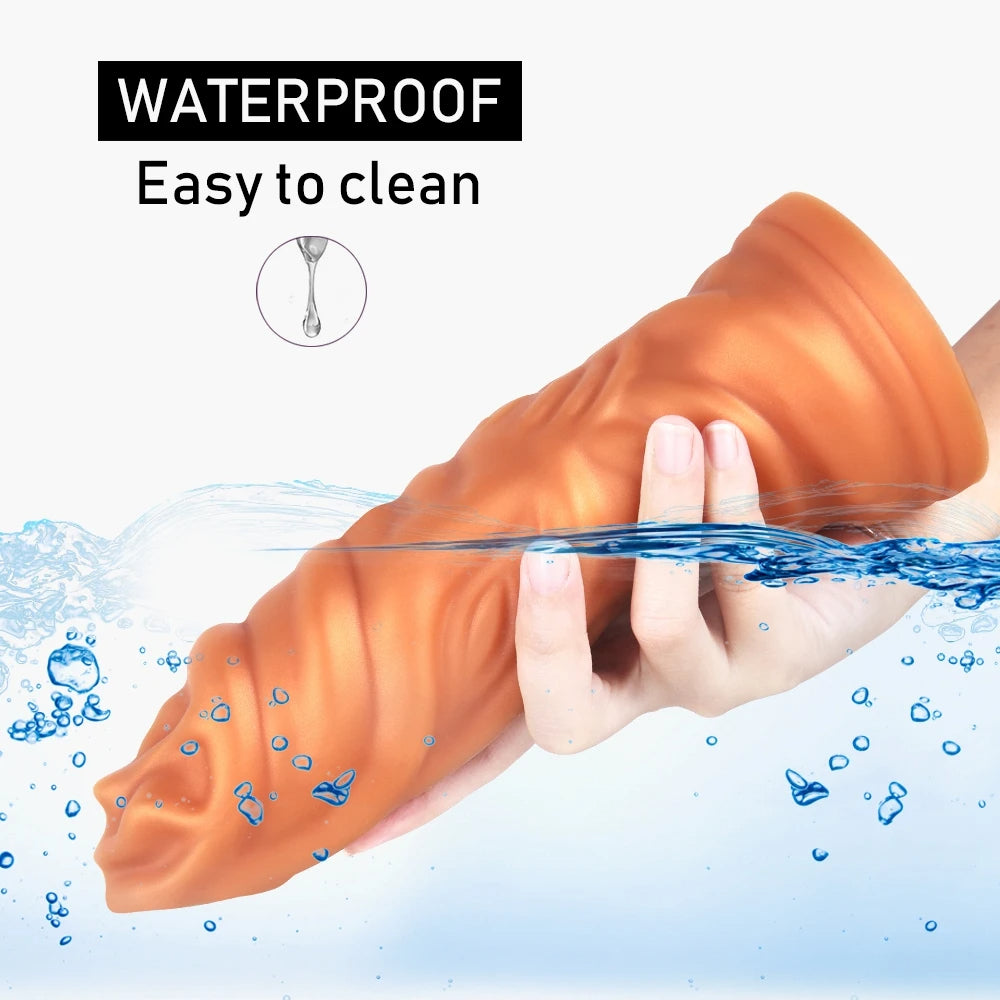 Huge Monster Dildo Butt Plug - Exotic Fantasy Dildos Suction Cup Male Female Sex Toy