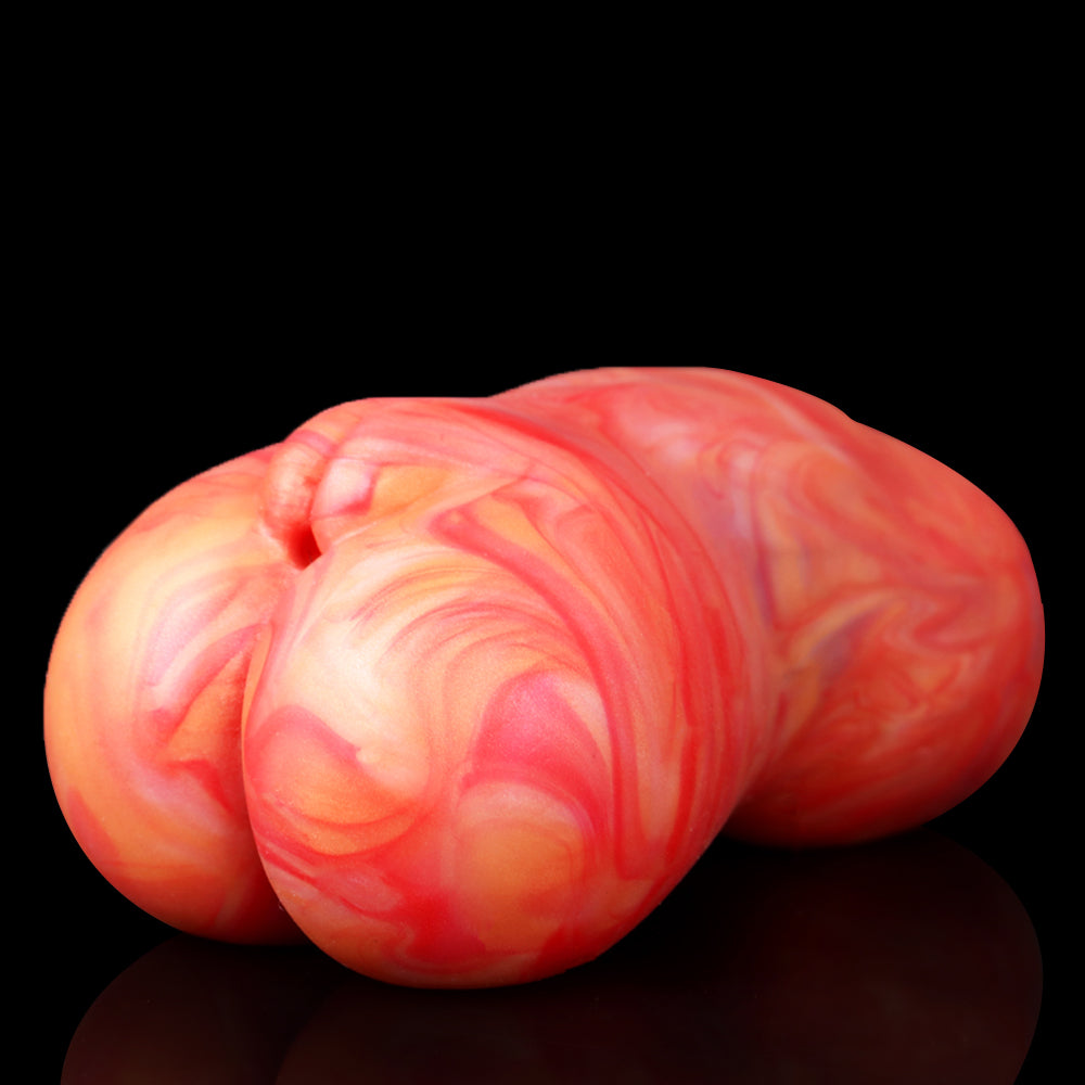 Blutfarbener Pocket Pussy Masturbator - Realistisches Vaginal-Penis-Masturbations-Sexspielzeug für Männer