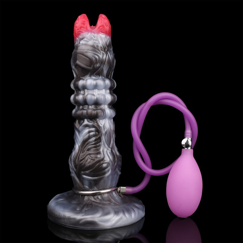 Monster Bud Ovipositor Dildo - Vaginal Anal Expansion Women Masturbating Silicone Toy