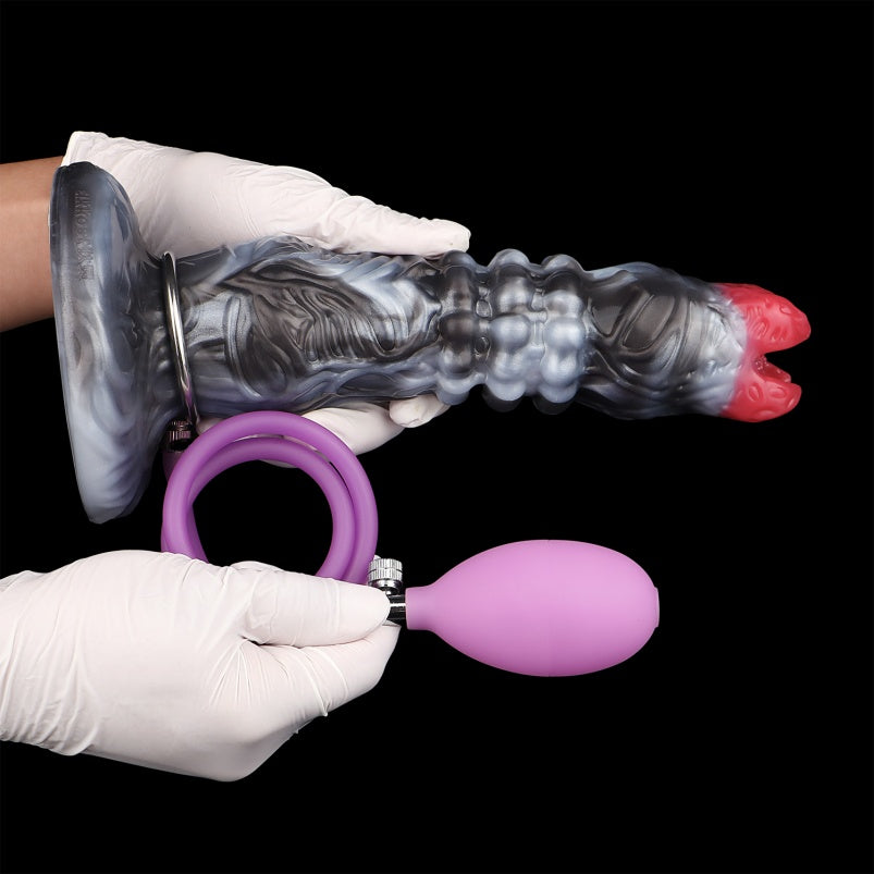 Monster Bud Ovipositor Dildo - Vaginal Anal Expansion Women Masturbating Silicone Toy