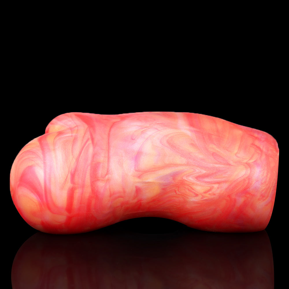 Blutfarbener Pocket Pussy Masturbator - Realistisches Vaginal-Penis-Masturbations-Sexspielzeug für Männer