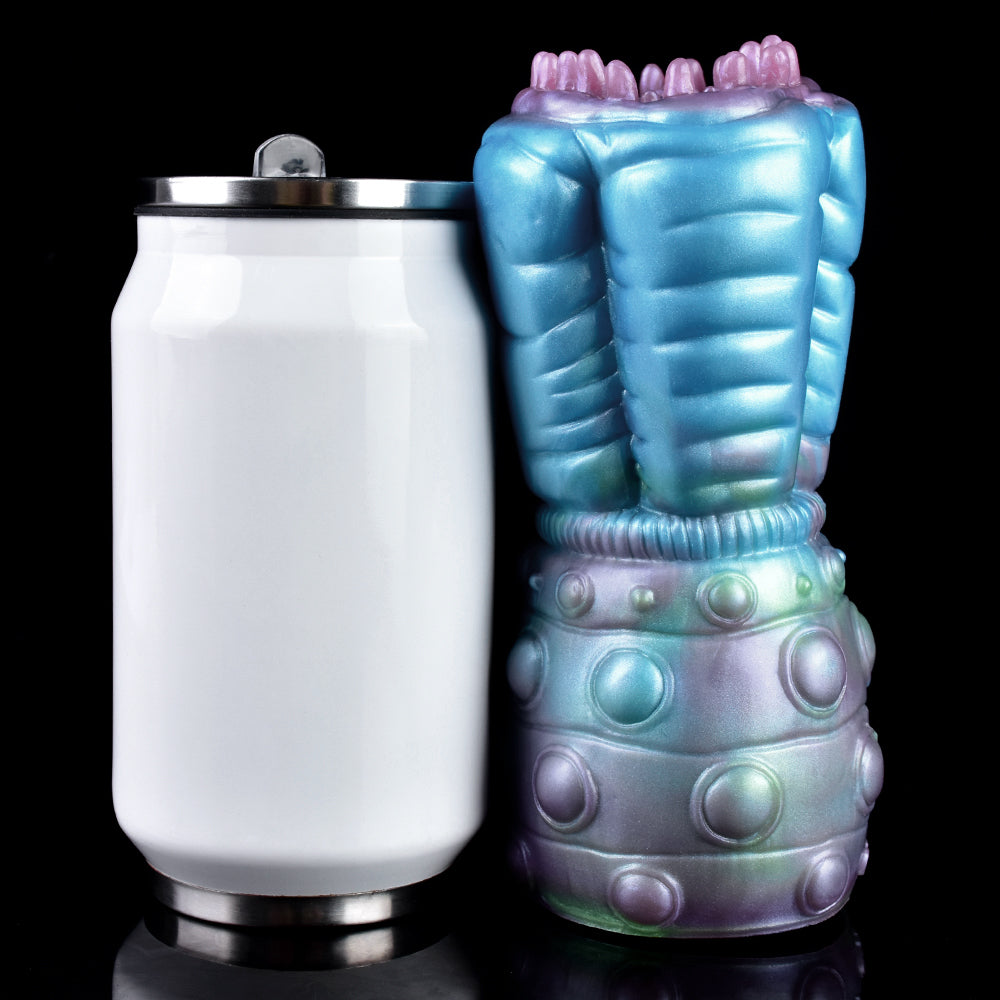 Masturbateur masculin en forme de chatte anémone de mer – Jouet de massage vaginal et pénis fantastique pour adultes