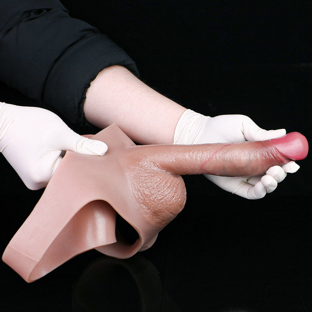 Hohle Penishülle, Unterhose, realistischer Dildo-Extender, Pegging, sexuelles Wohlbefinden