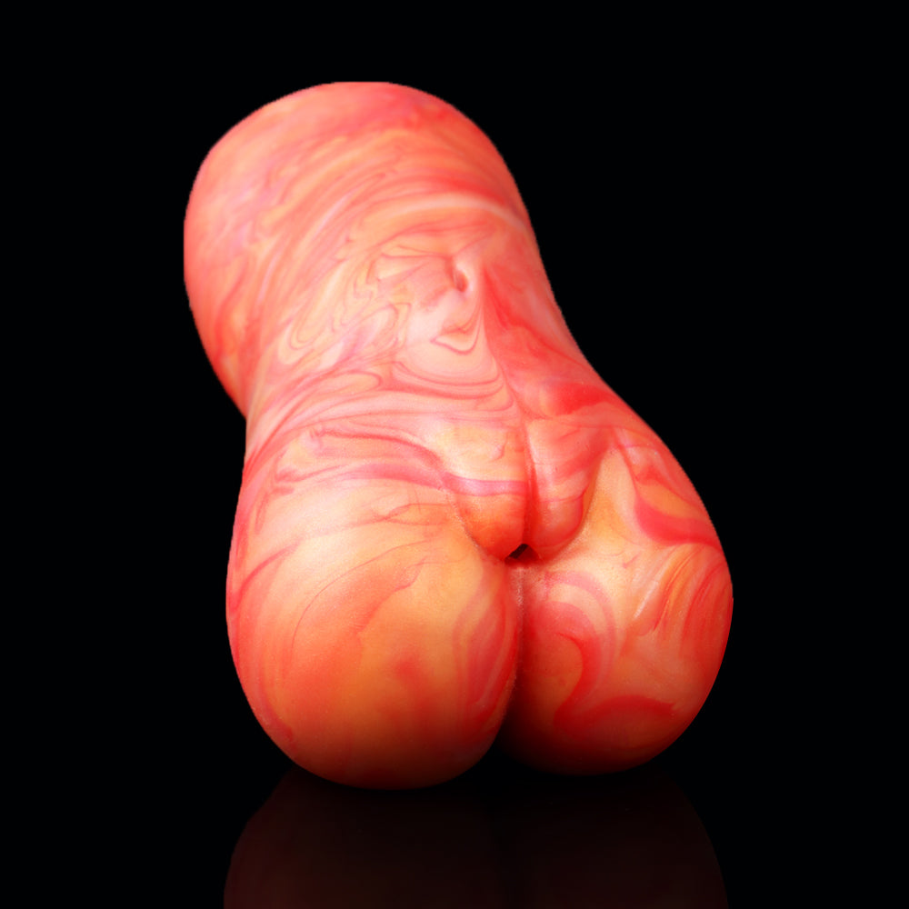 Blutfarbener Pocket Pussy Masturbator - Realistisches Vaginal-Penis-Masturbations-Sexspielzeug für Männer