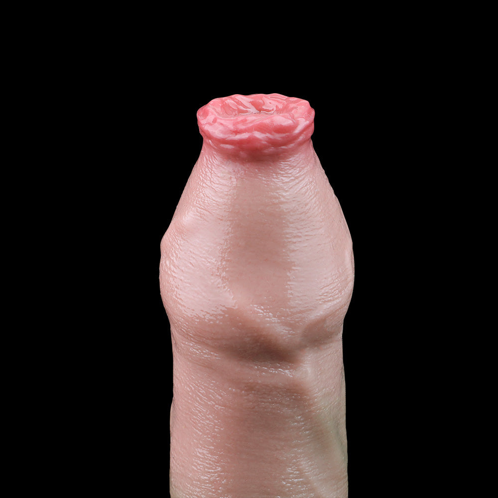 Gode Anal Fantasy Butt Plug Jouets Sexuels Féminins - Masturbateur à Gros Testicules en Silicone sans Bretelles avec Ventouse