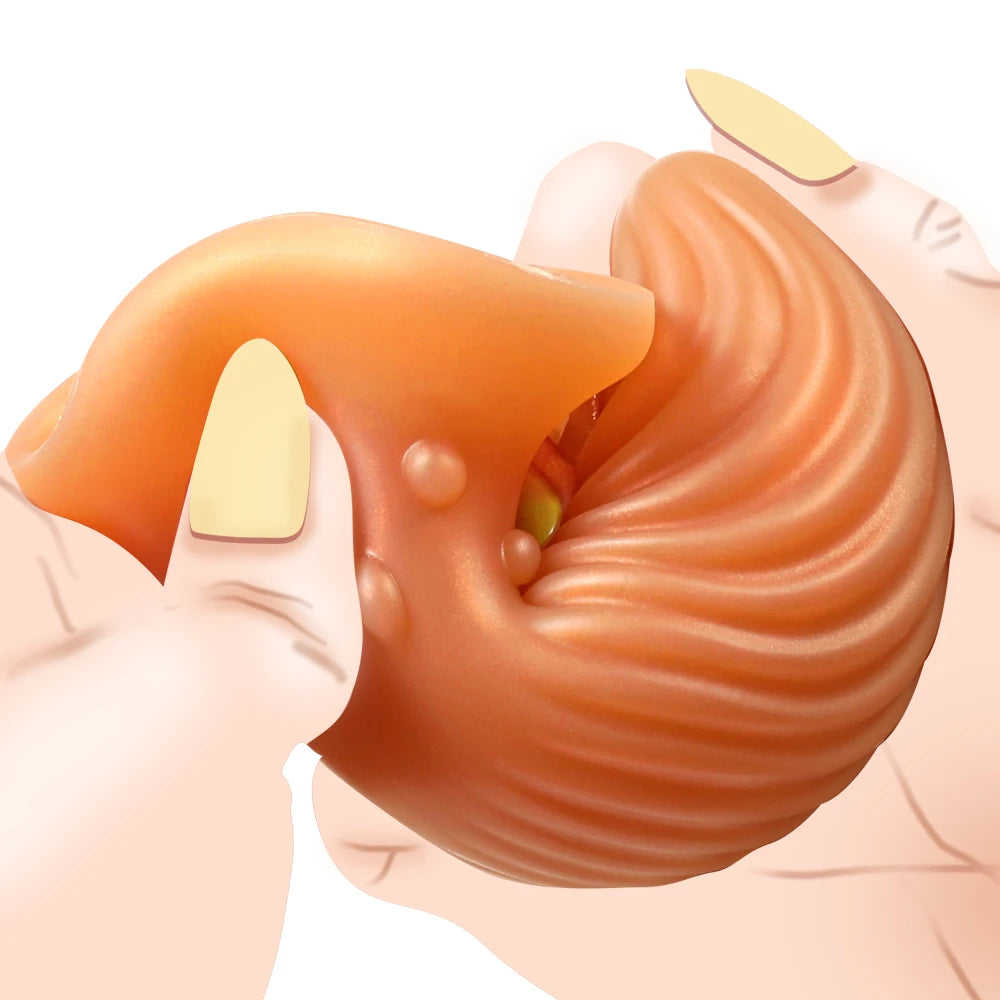 Knotted Silicone Anal Butt Plug - Sprial Anal Dilator Expansion Vagina Prostate Massager