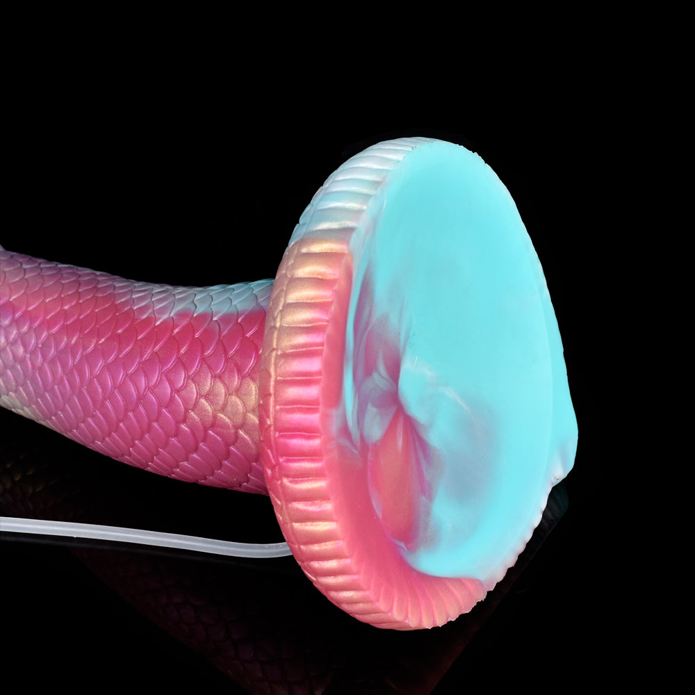 Gode anal monstre serpent giclant - Jouets sexuels anaux fantastiques en silicone à grosse aspiration pour femmes