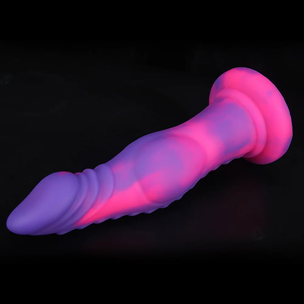 Monster Dildos Analplug – Exotischer Tierdildo, Silikon-Saugnapf-Buttplug