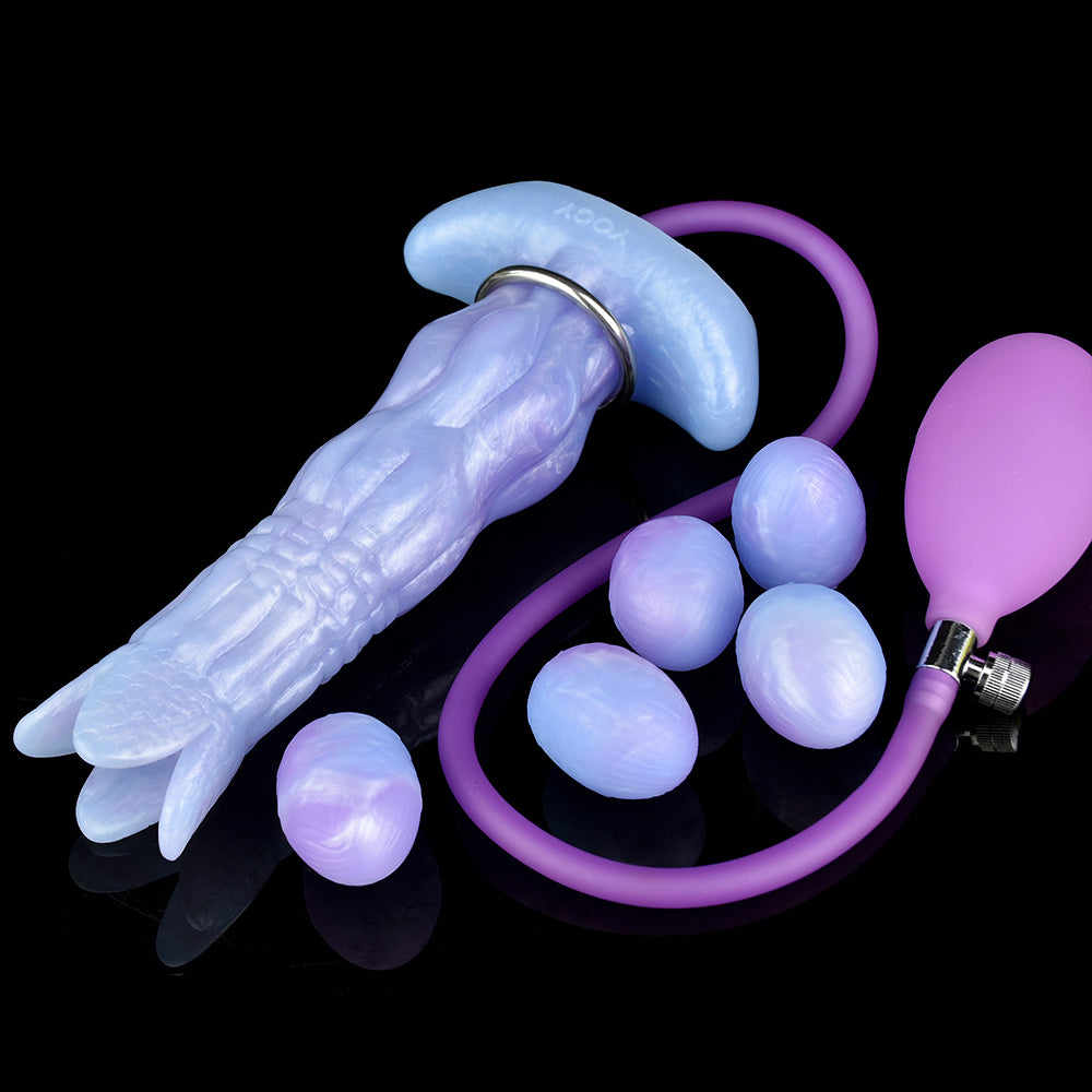 Sea Rabbit Ovipositor Butt Plug - Fantasy Silicone Ovipostion Anal Stimluator
