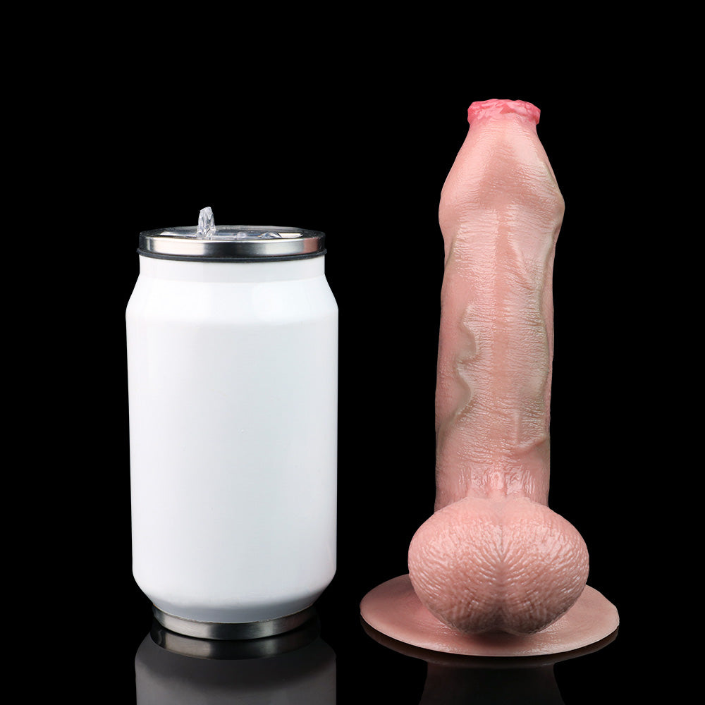 Gode Anal Fantasy Butt Plug Jouets Sexuels Féminins - Masturbateur à Gros Testicules en Silicone sans Bretelles avec Ventouse