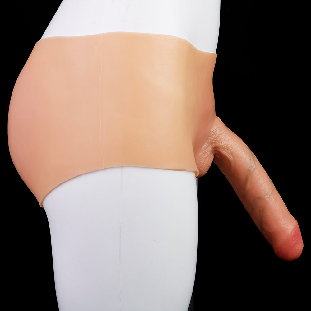 Realistischer Strap-On-Dildo-Höschen – Lebensgroße tragbare Unterwäsche für Frauen und Lesben