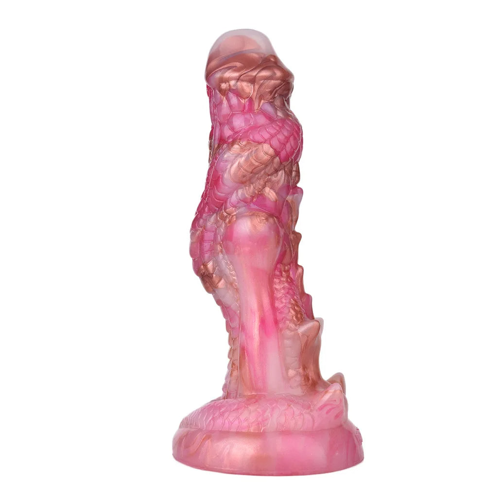 Fantasy Dragon Dildo Butt Plug - Vibrierender Monsterdildo mit Fernbedienung für die Prostatamassage