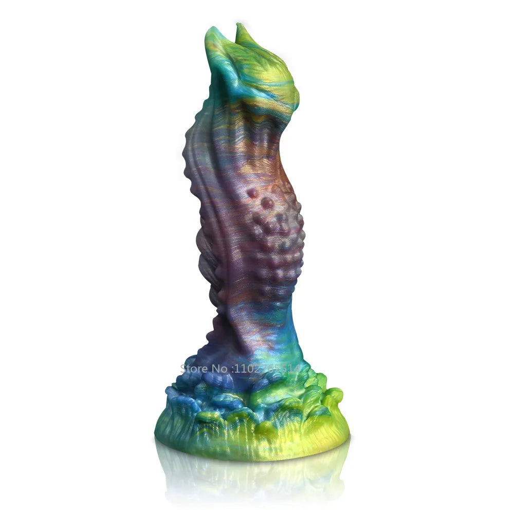 Alien Monster Gode Butt Plug - Gode Anal En Silicone Lumineux Mâle Femelle Sex Toys