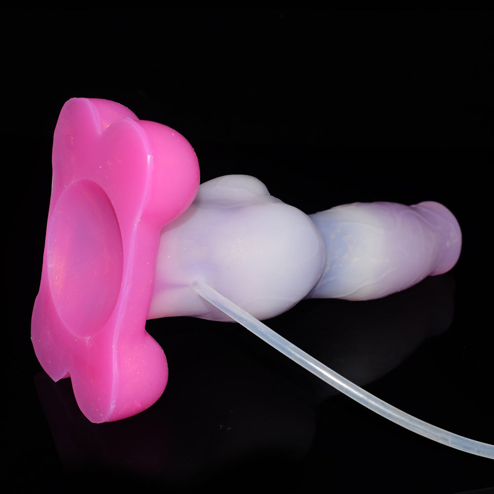 Plug anal gode chien squirting - Monsterdildo stimulateur anal vaginal jouet sexuel en silicone pour femme