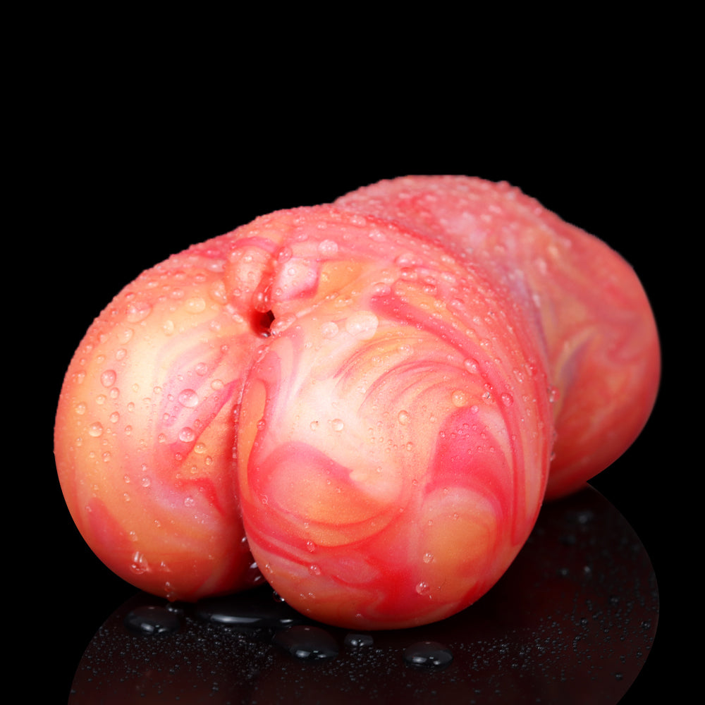 Blutfarbener Pocket Pussy Masturbator - Realistisches Vaginal-Penis-Masturbations-Sexspielzeug für Männer