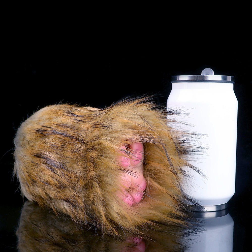 Monkey Pussy Pocket Animal Masturbator - Dual Vaginal Penis Masturbation Furry Sex Toy for Men