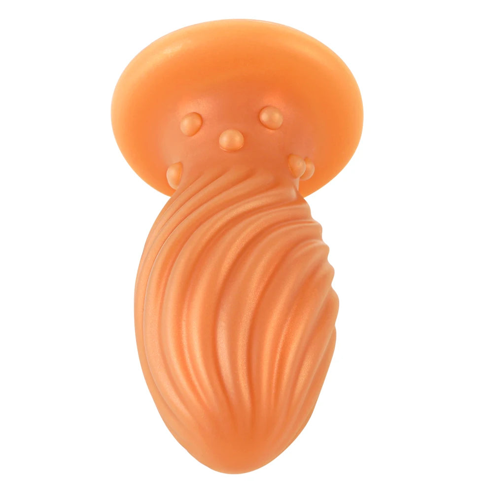 Knotted Silicone Anal Butt Plug - Sprial Anal Dilator Expansion Vagina Prostate Massager