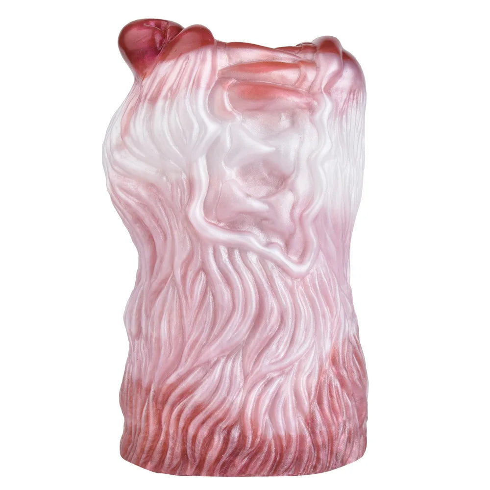 Vagin de poche Beast - Jouet sexuel pour homme - Coupe de masturbation en silicone rose pour pénis oral