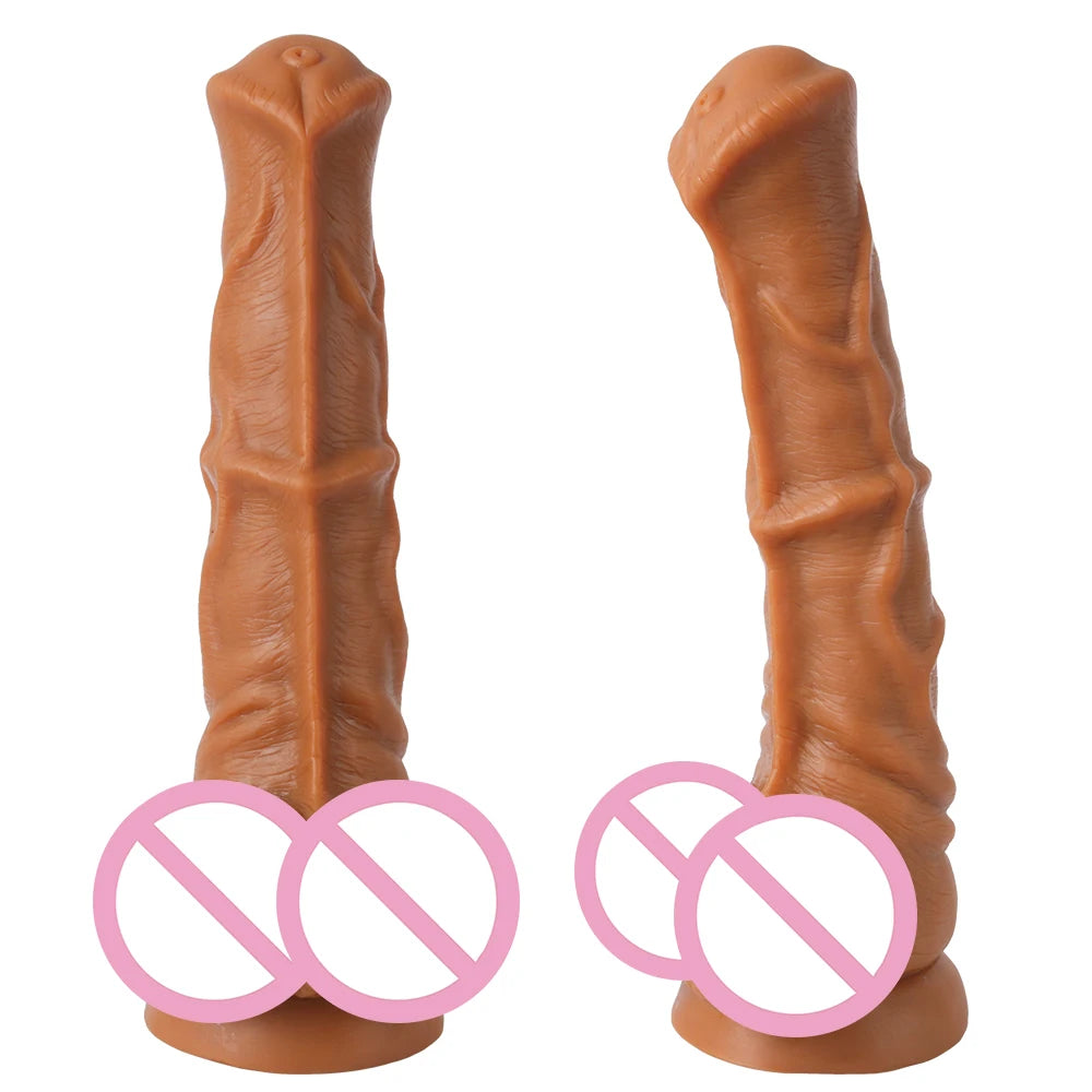 Gode géant en silicone pour cheval - Jouet sexuel réaliste pour femme