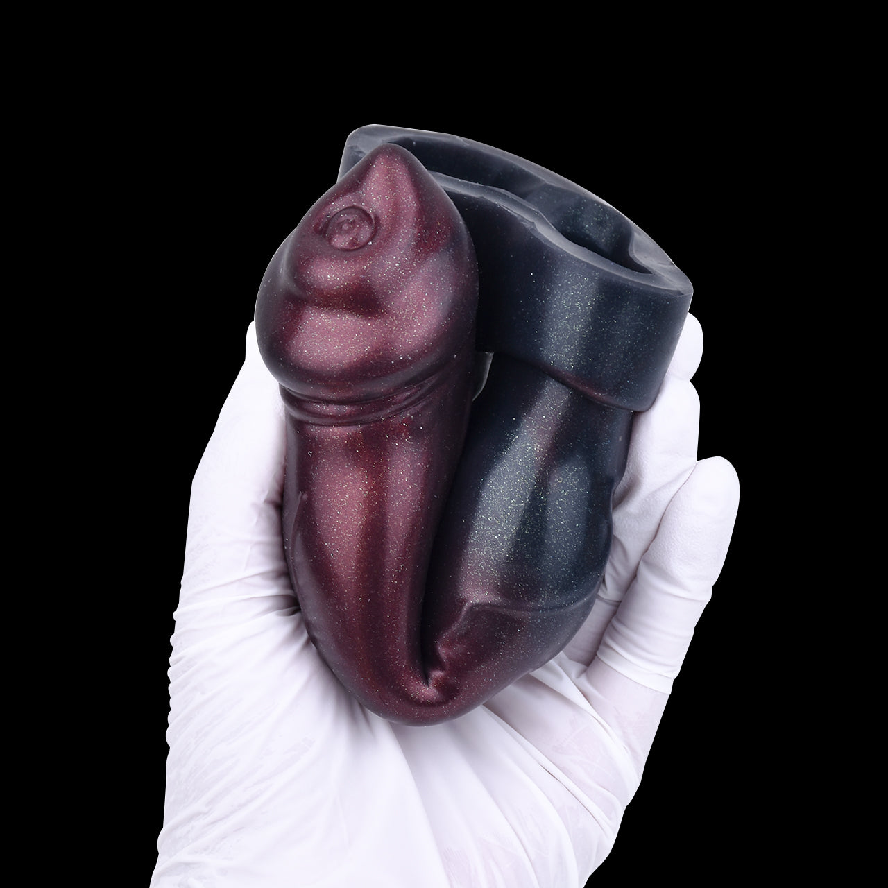 Dogdildo Penishülle Penishülle Extender - Fantasy Knotted Pegging Sexspielzeug für Männer