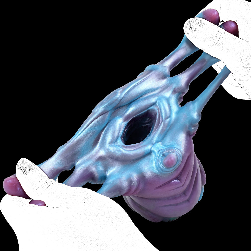 Red Clam Pussy Pocket Masturbator - Monster Vaginal Penis Masturbation Sex Toys for Men