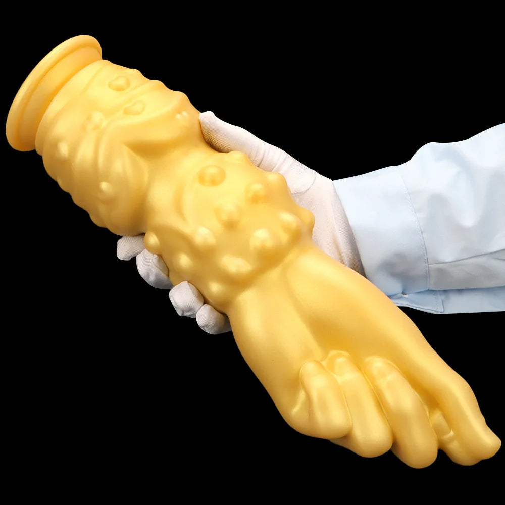 Huge Fantasy Fist Anal Dildo Butt Plug - Realistic Silicone Anal Dilator Prostate Massager