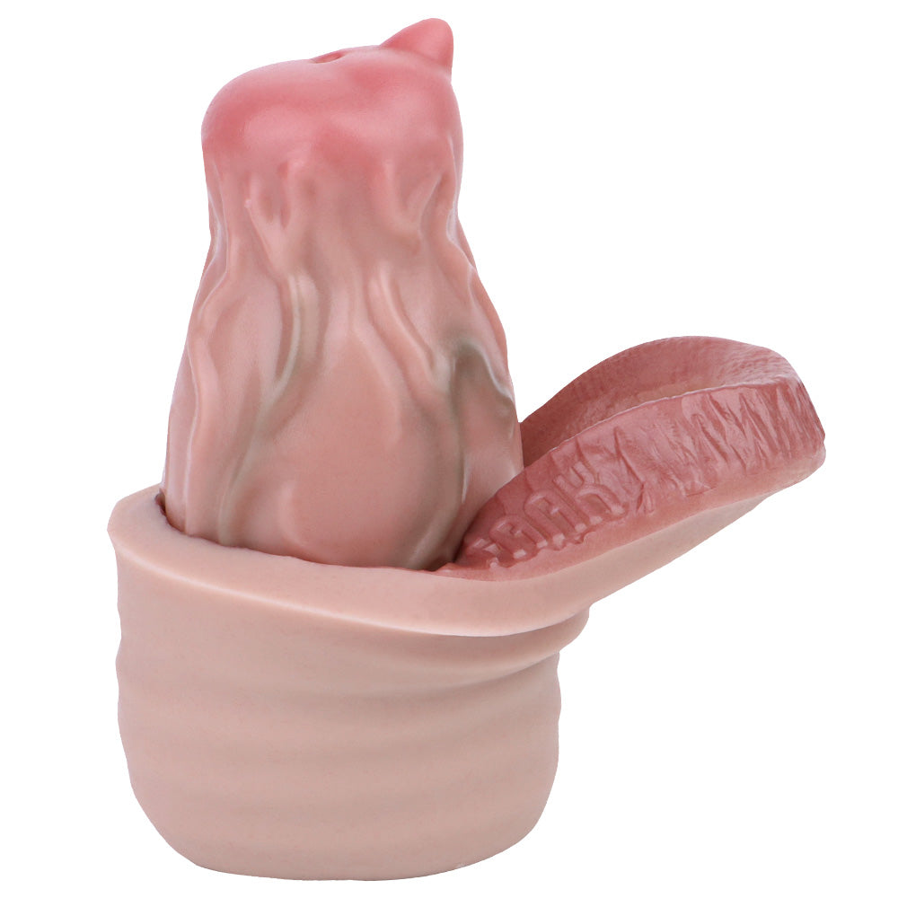 Fantasy Penis Sleeve Sheath - Realistic Dogdildo Knotted Cocksleeve Condom Male Sex Toy