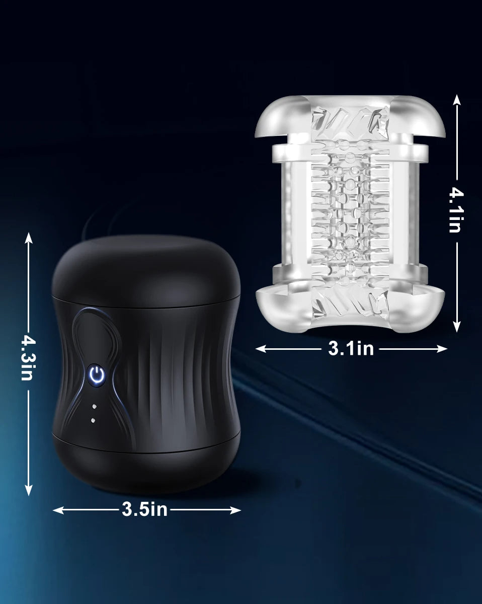 Masturbateur masculin vibrant de poche - Massage réaliste du pénis vaginal en silicone