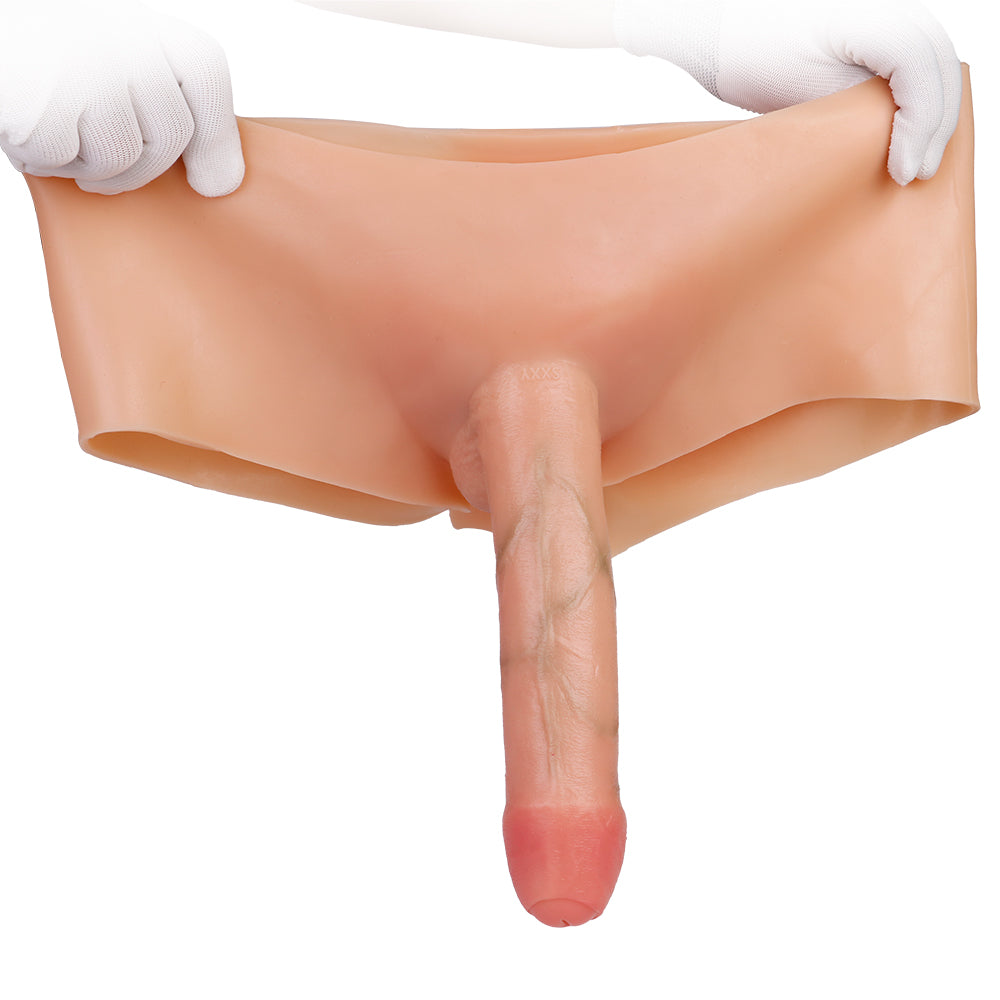 Realistischer Strap-On-Dildo-Höschen – Lebensgroße tragbare Unterwäsche für Frauen und Lesben
