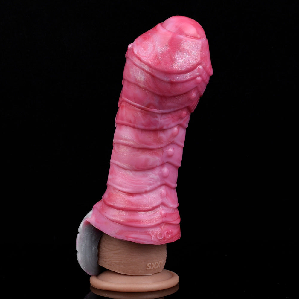 Drachen Penishülle Penisring Sexspielzeug für Männer - Silikon Monsterdildo Penisvergrößerer Sexshop