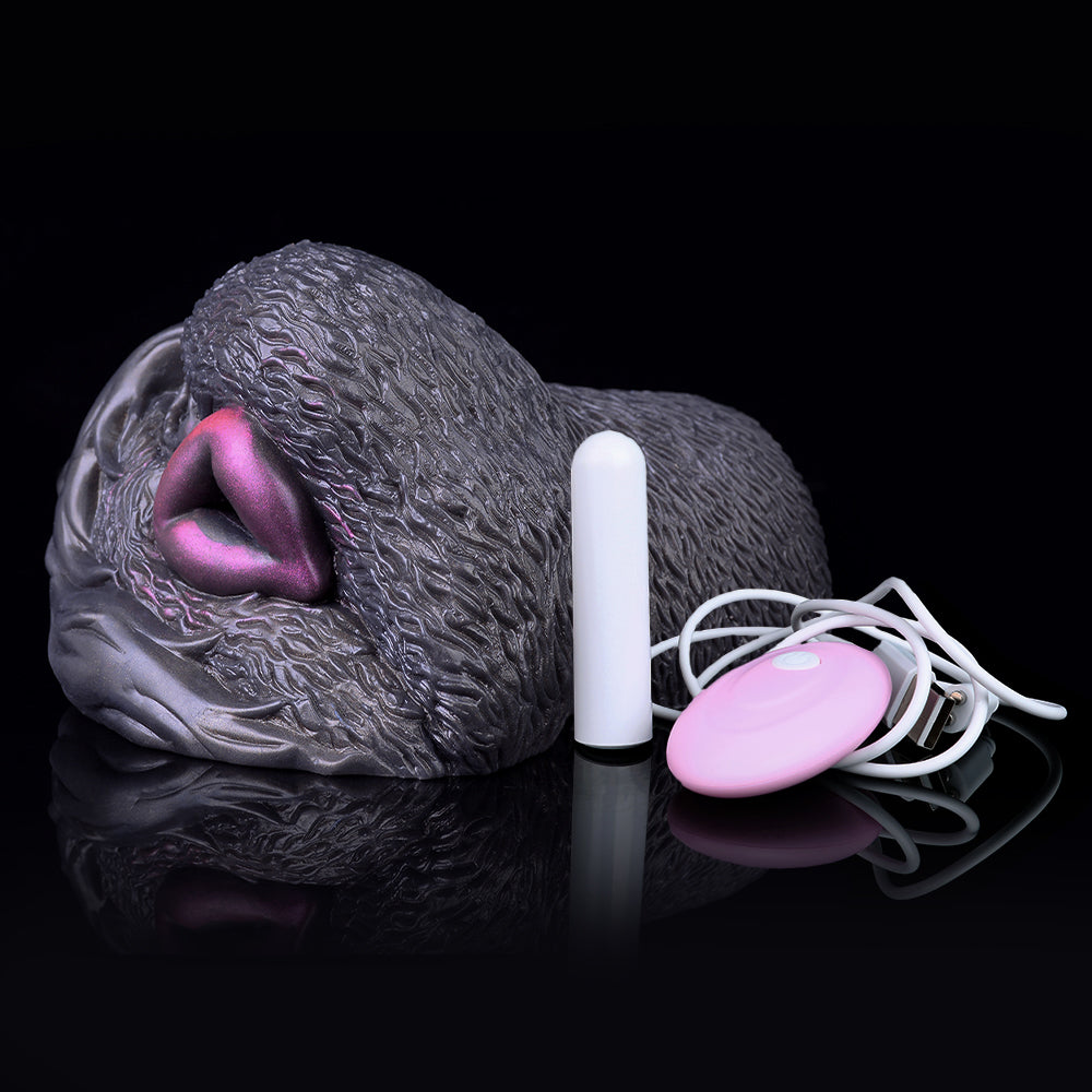 Mastiff Pocket Pussy Vibrating Male Masturbator | Domlust Fetish Silicone Toy Mastiff Pocket Pussy Vibrating Male Masturbator | Domlust Fetish Silicone Toy