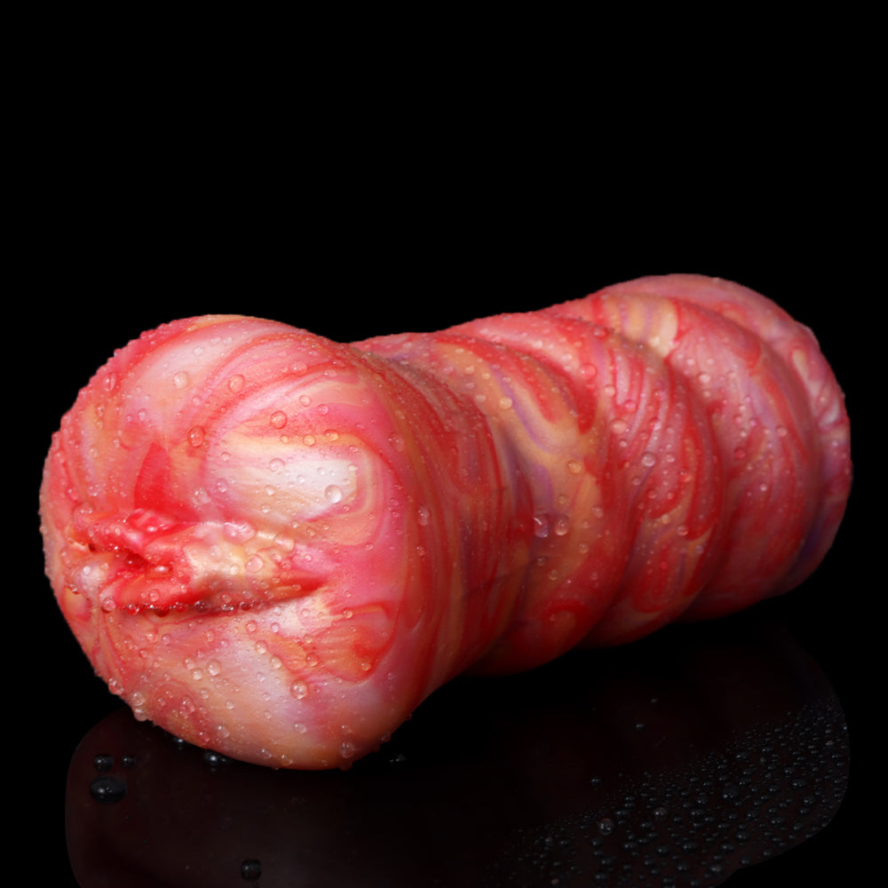 Chatte de poche réaliste couleur sang - Vagin réaliste, pénis, tasse de masturbation, jouet sexuel pour hommes