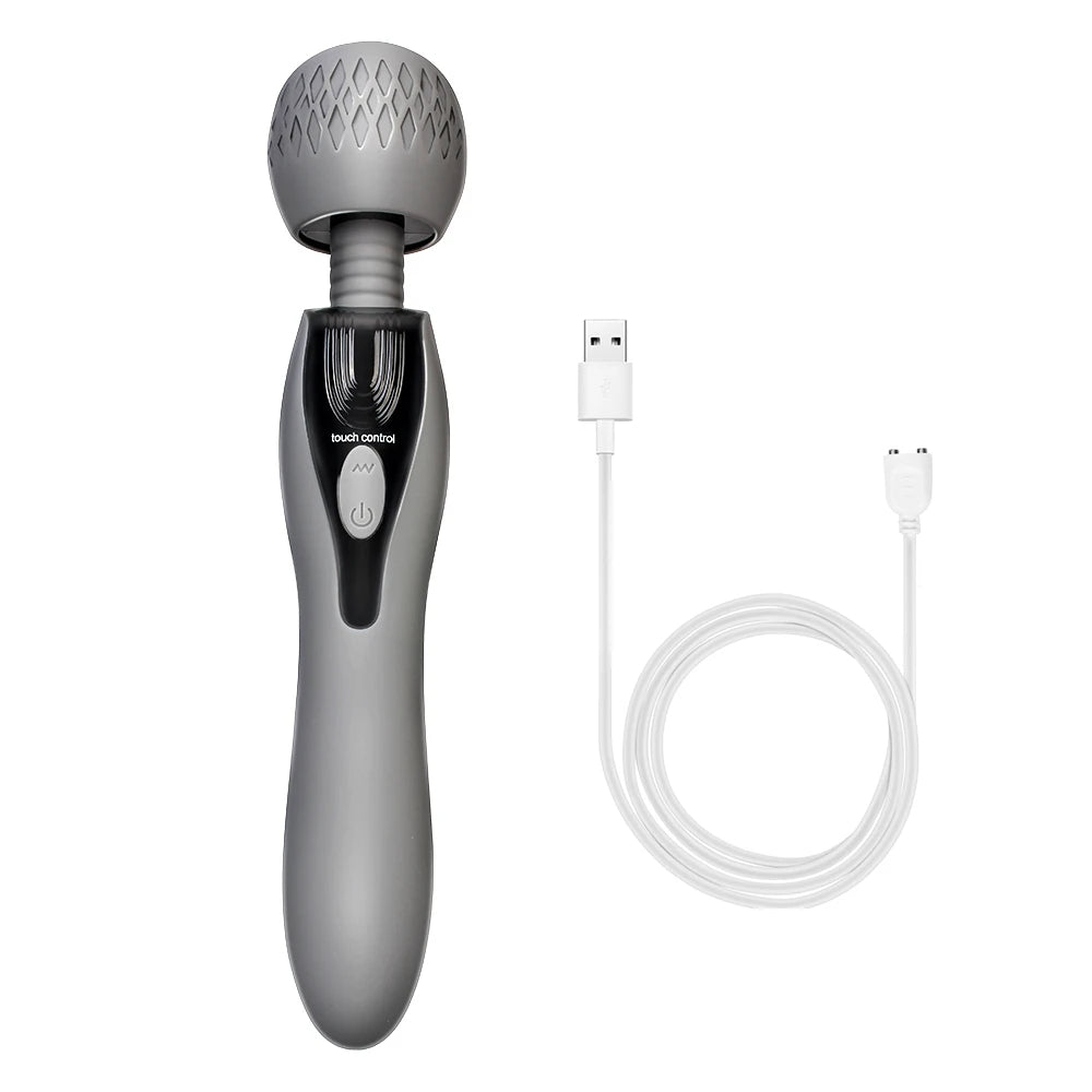 Zauberstab-Vibrator – Doppelend-G-Punkt-Klitoris-Stimulator, weibliches Sexspielzeug