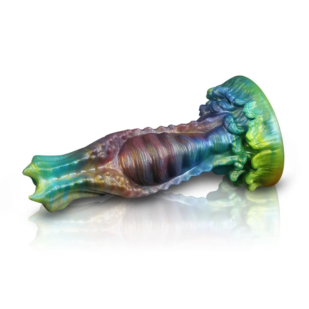 Alien Monster Gode Butt Plug - Gode Anal En Silicone Lumineux Mâle Femelle Sex Toys