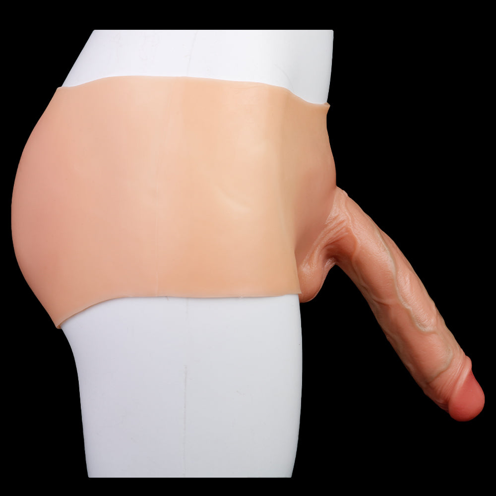Realistischer Dildo Strap On Pants - 9 Zoll Penis Lang Lesbisches Paar Pegging Wellness