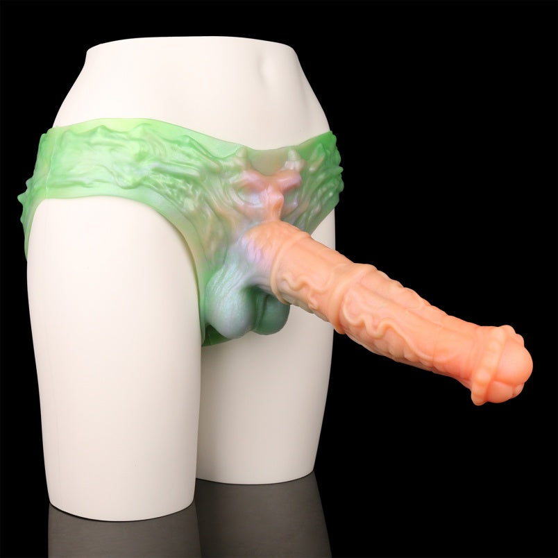 ED Enhancing Monster Fantasy Horse Cock Sleeve - Wearable Male Enlargement Device